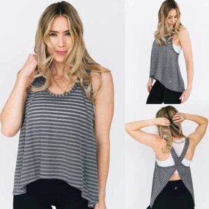 ZYIA | Active Split Back Tank Top | Sz. M